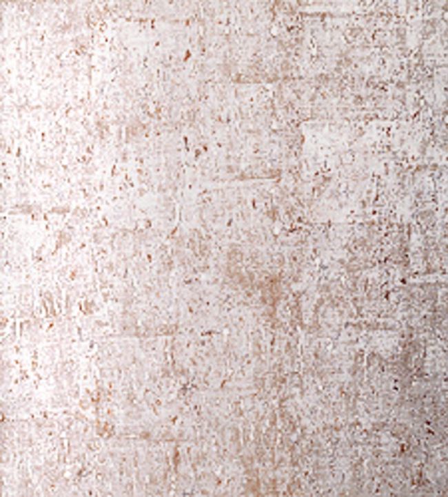Cork Wallpaper by Thibaut Metallic Silver