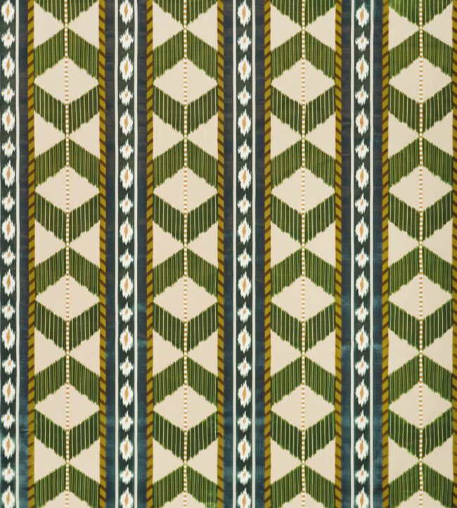 Cornaro Fabric by Osborne & Little Mallard/Olive
