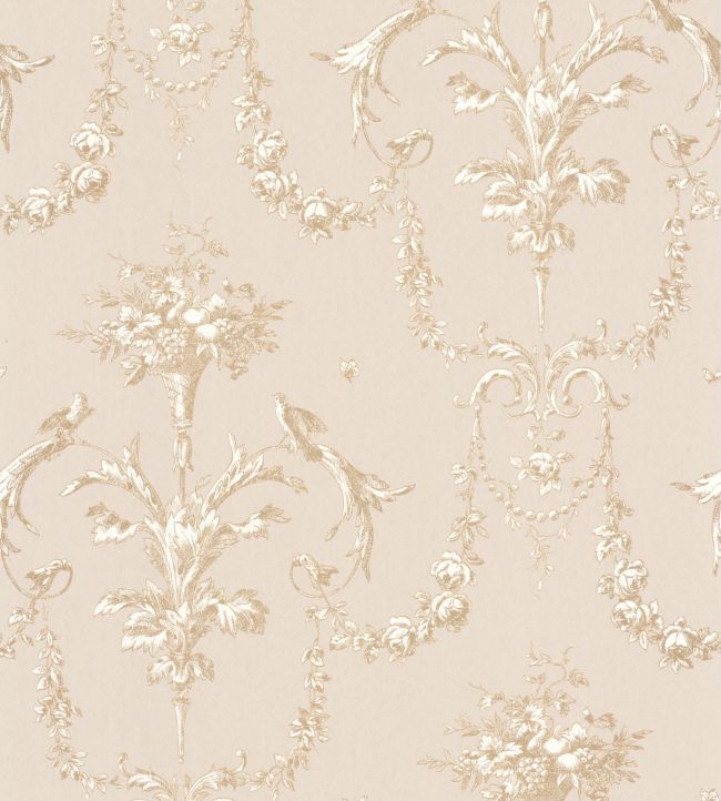 Corne D'Abondance Wallpaper by Casadeco Beige Ficelle