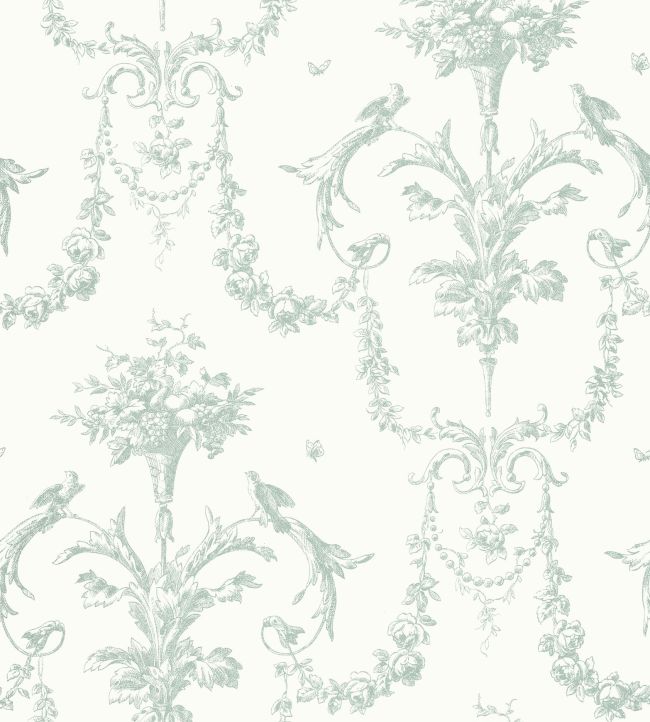 Corne D'Abondance Wallpaper by Casadeco Vert Sauge