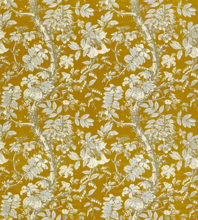 Coromandel Weave Fabric by Zoffany Tigers Eye