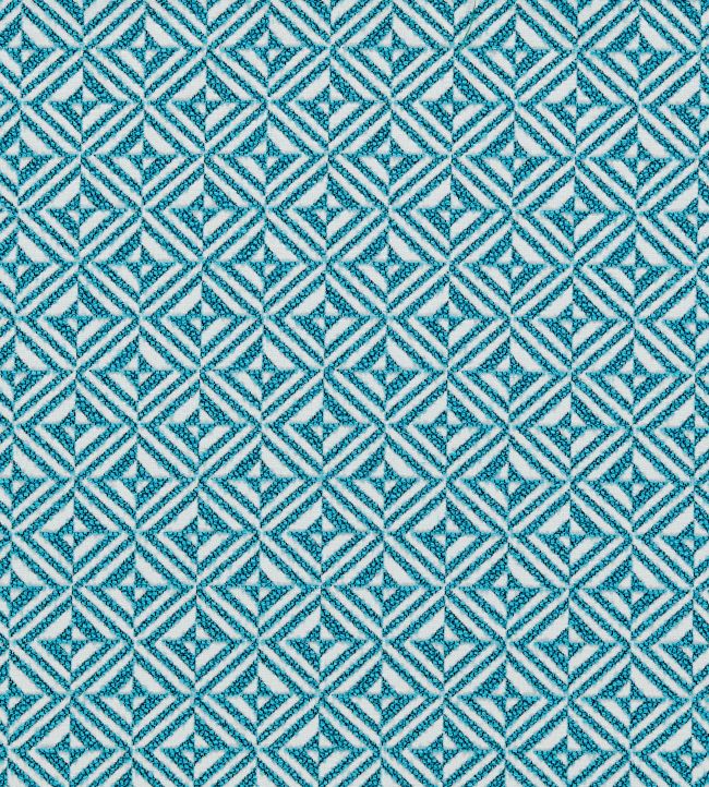 Coronado Fabric by Clarke & Clarke Aquamarine