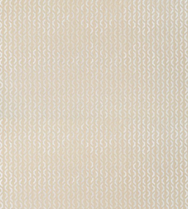 Coronado Embroidery Fabric by Thibaut Beige