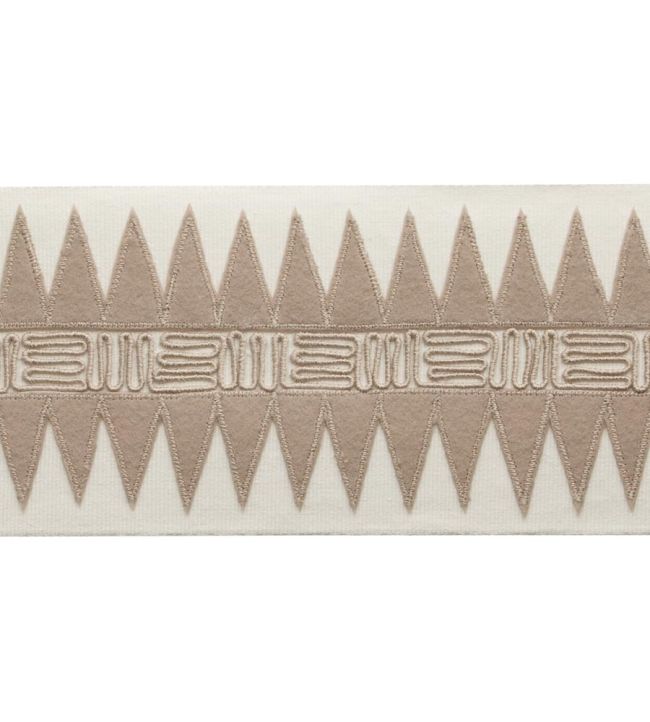 Corrales Applique Border Trimming by Samuel & Sons White Sands