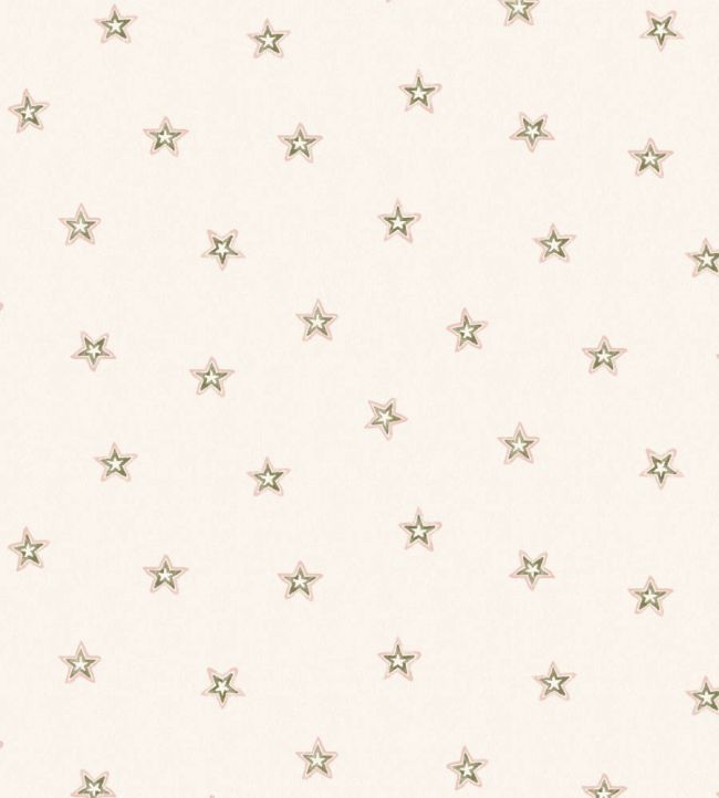 Cosmic Wallpaper by Woodchip & Magnolia Olive/Blush