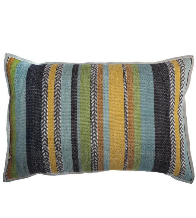 Costa Nova Cushion 40 x 60cm by Maison Casamance Celadon Moutarde