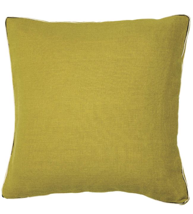Cote Lin Cushion 45 x 45cm by Maison Casamance Olive