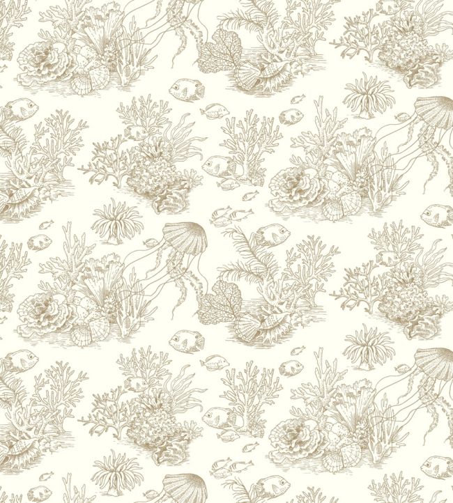 Cote Sauvage Wallpaper by Casadeco Mordore