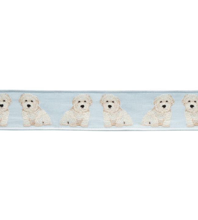 Coton De Tulear Border Trimming by Samuel & Sons Wedgewood