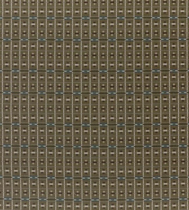 Cotswold Check Fabric by Sanderson Moss/Mineral