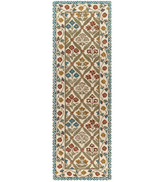 Momeni Cotswold COT-1 Runner rug Blue COTSWCOT-1BLU2680 Blue