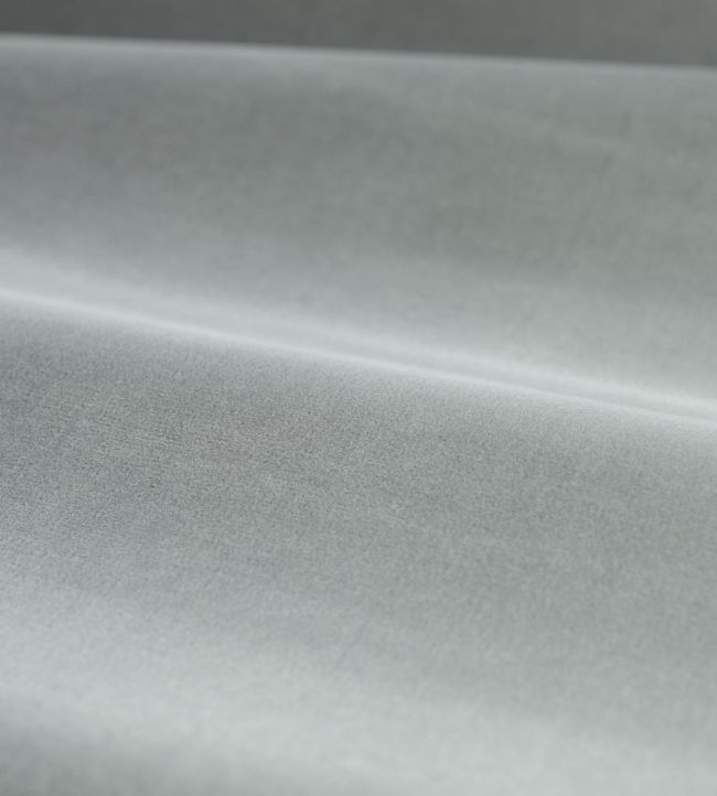 Cotton Velvet Performance Fabric by Zoffany Empire Grey