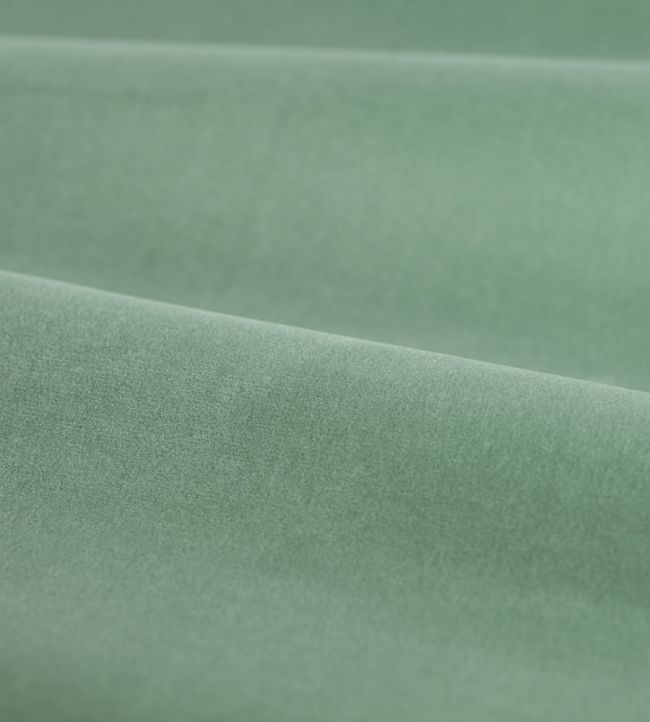 Cotton Velvet Performance Fabric by Zoffany Stockholm Blue