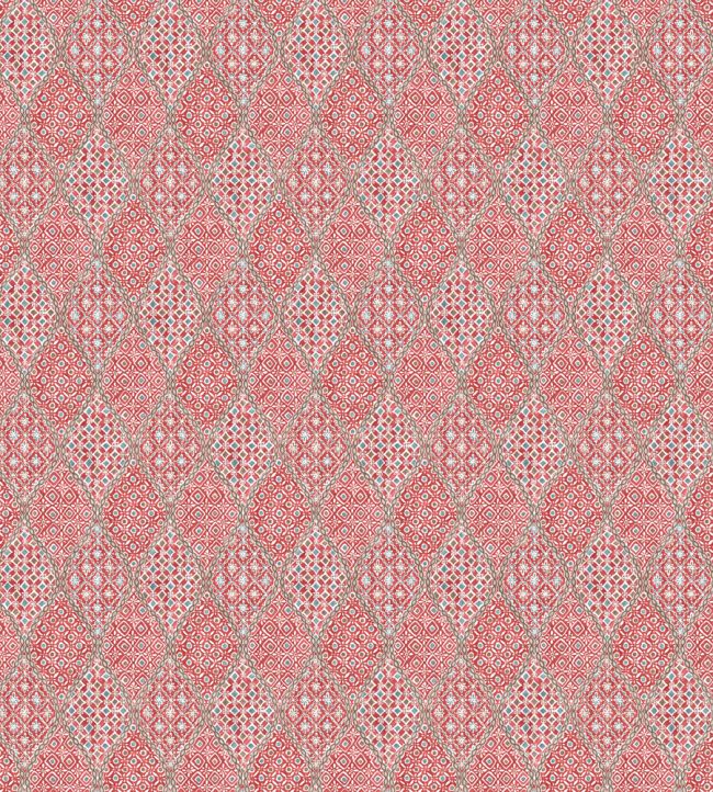 Coudreau Fabric by Nina Campbell Pink