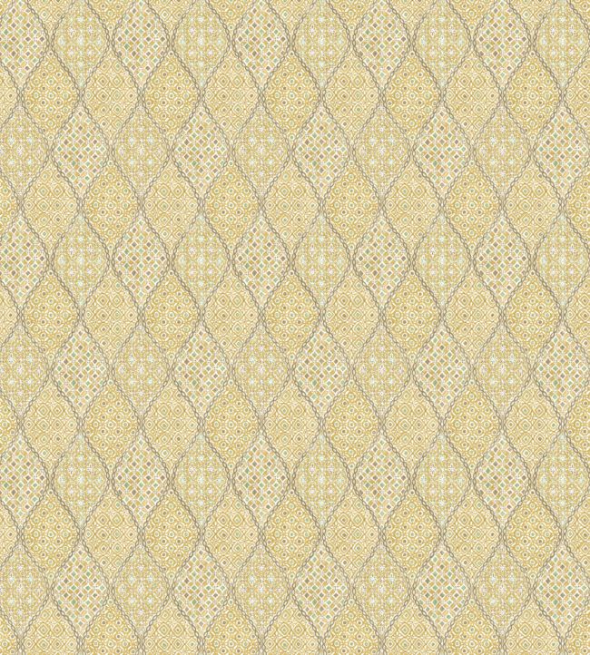 Coudreau Fabric by Nina Campbell Yellow