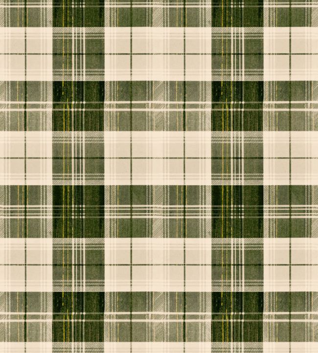 Countryside Plaid Wallpaper by MINDTHEGAP Beechnut