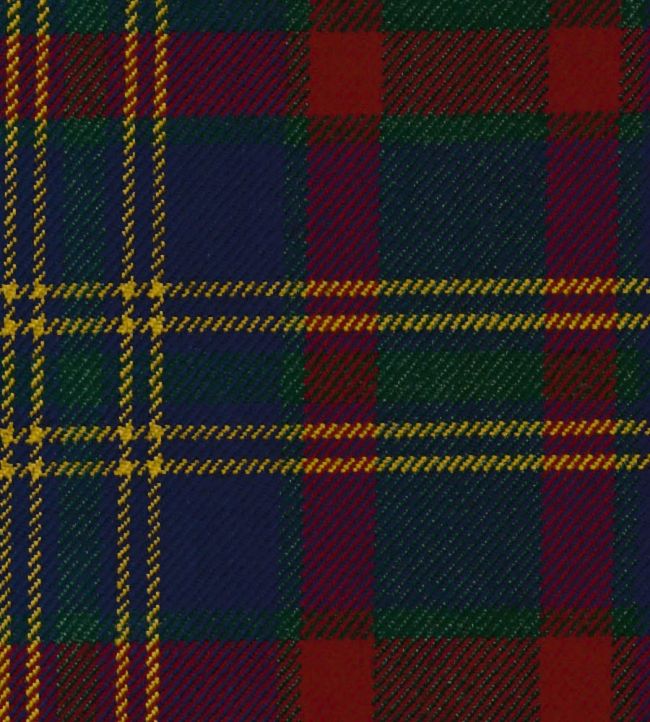 County Cork Fabric by The Isle Mill Blue/Green/Red/Yellow