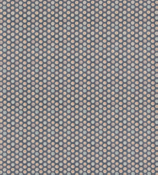 Court Buttons Fabric by GP & J Baker Indigo
