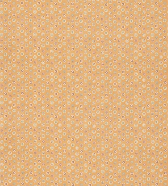 Court Buttons Fabric by GP & J Baker Ochre