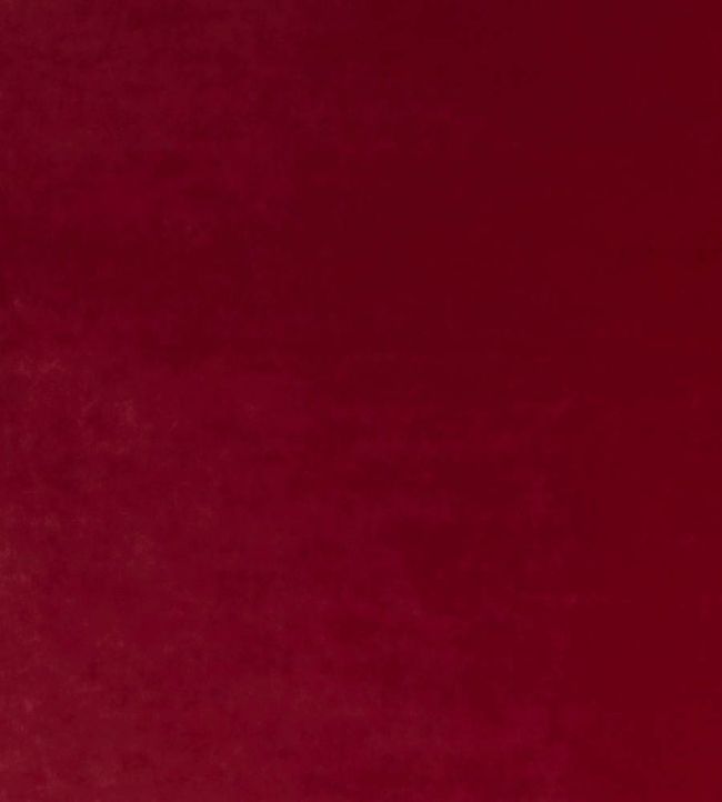 Court Velvet Fabric by GP & J Baker Ruby