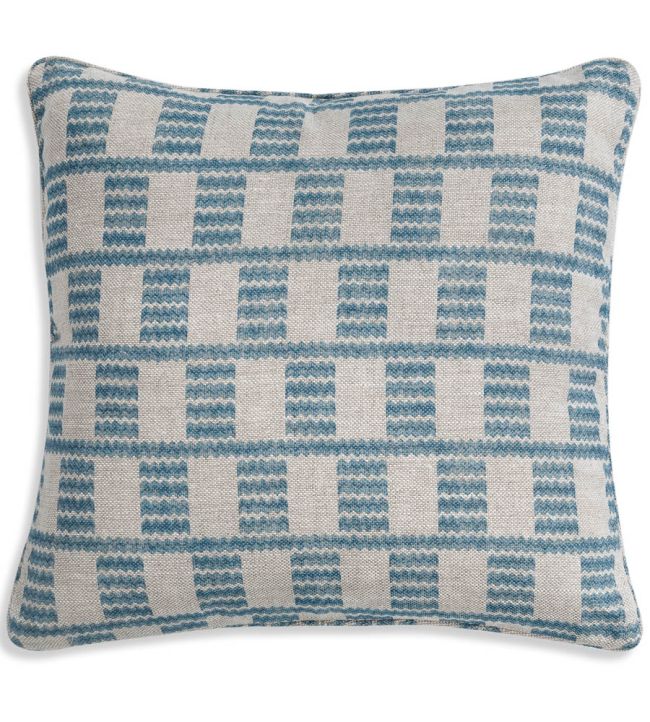 Cove Cushion 43 x 43cm by Fermoie Light Blue