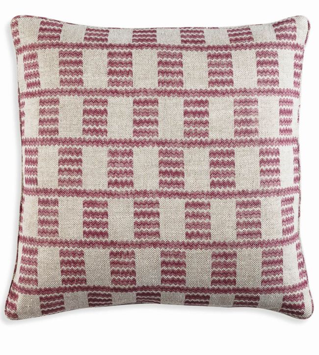 Cove Cushion 43 x 43cm by Fermoie Pink