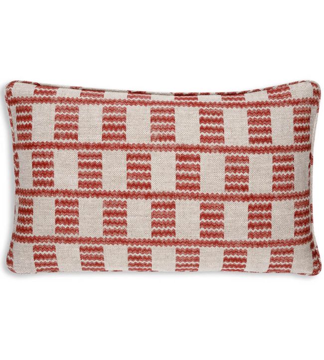 Cove Cushion 43 x 35cm by Fermoie Red