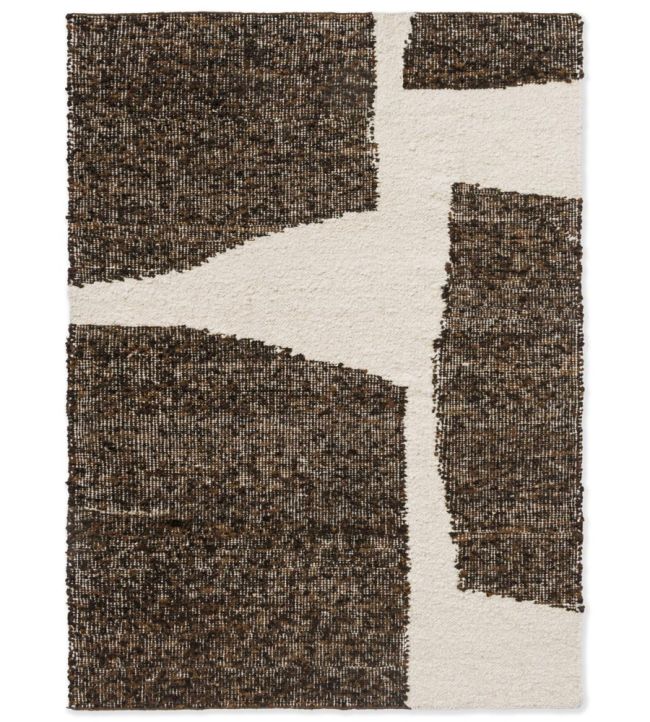 Brink & Campman Craft Fundament rug Chocolate/Cream 149305140200 Chocolate/Cream