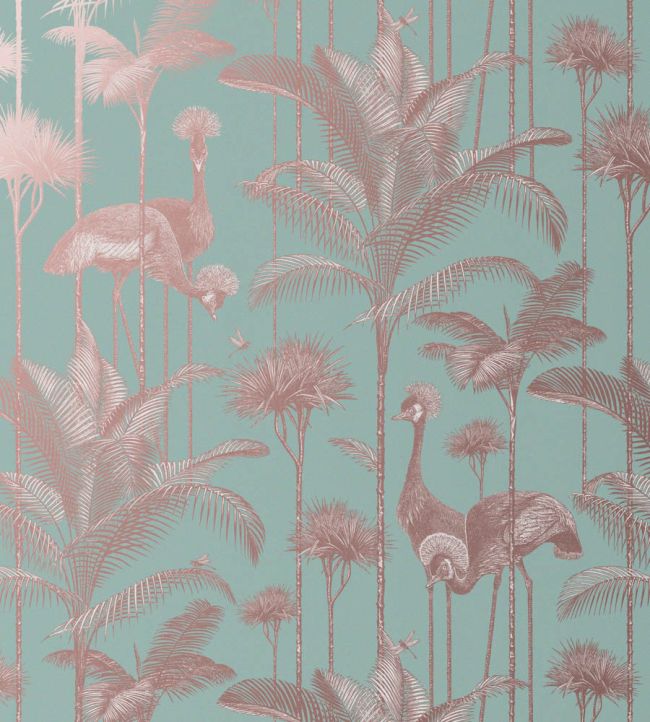 Crane Fonda Wallpaper by Divine Savages Aquamarina Del Rey