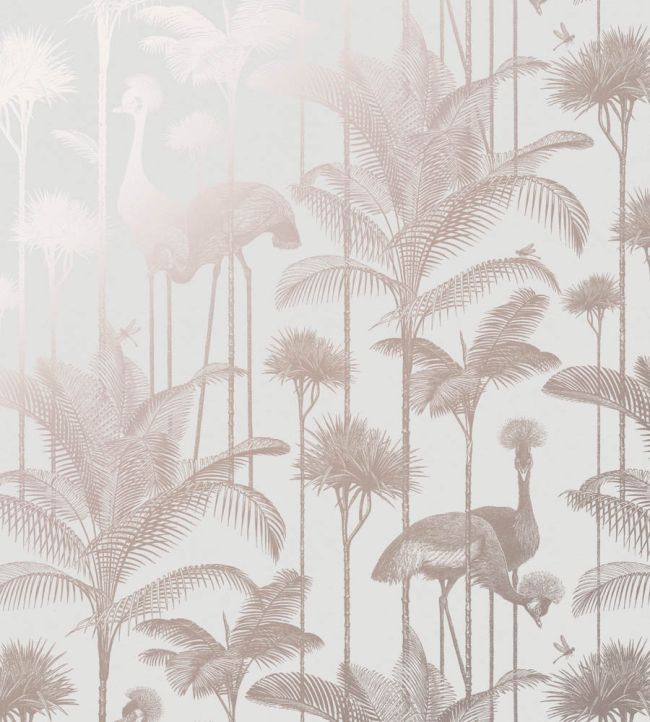 Crane Fonda Wallpaper by Divine Savages Soft Copper