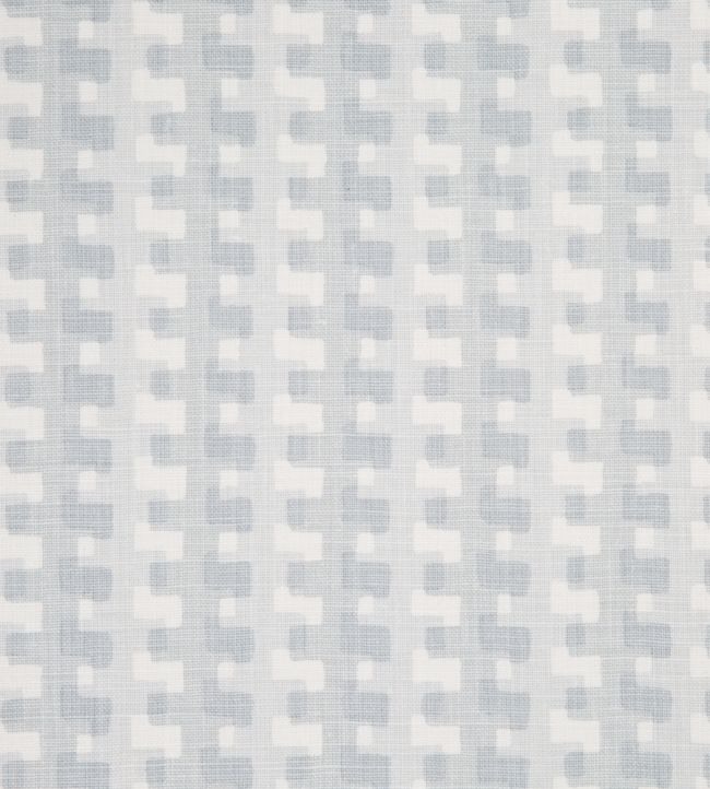 Cremaillere Fabric by Christopher Farr Cloth Soft Blue