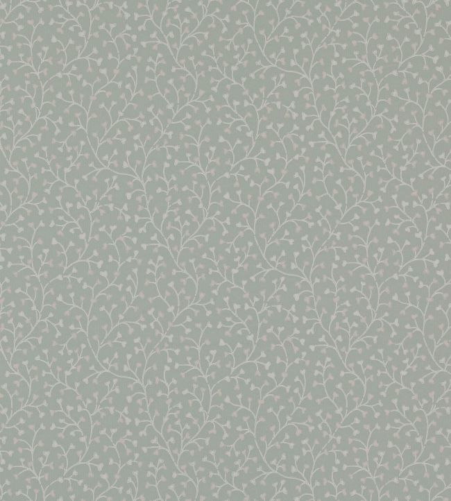 Cress Wallpaper by Colefax and Fowler Old Blue