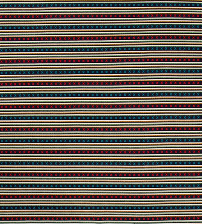 Criss Cross Fabric by Christopher Farr Cloth Indigo