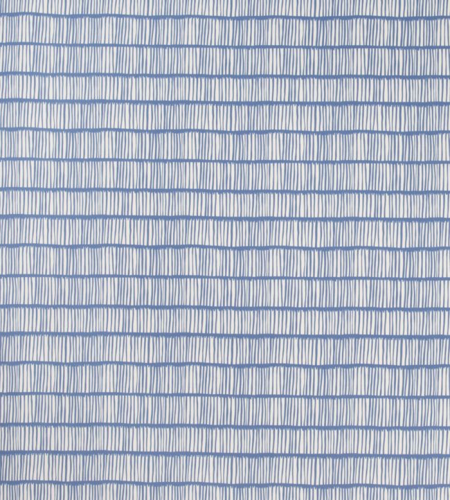 Crochet Outdoor Fabric by Christopher Farr Cloth Blue