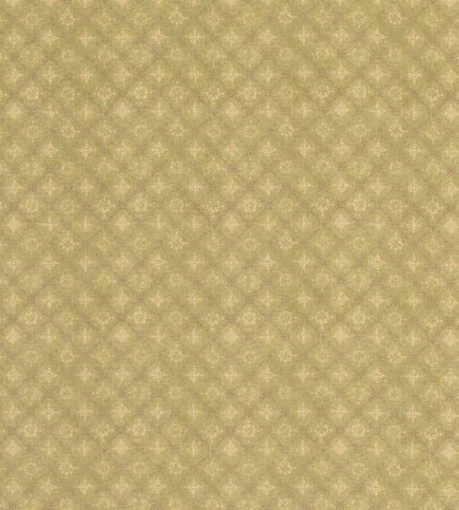 Croft Trellis Fabric by Mulberry Home Green