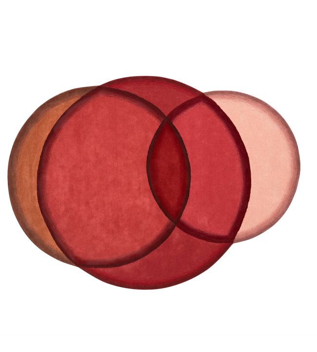 GAN Crystal rug Red 164393-US Red