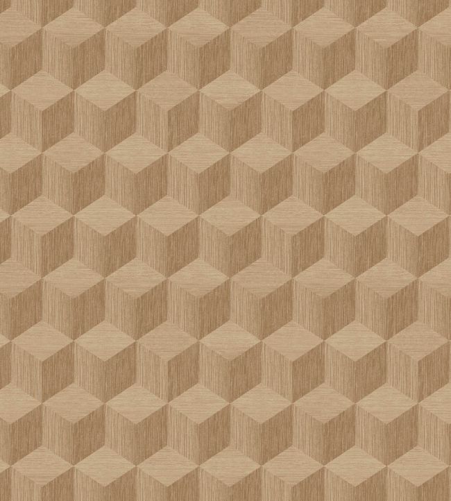 Cube Wallpaper by Borastapeter Brown