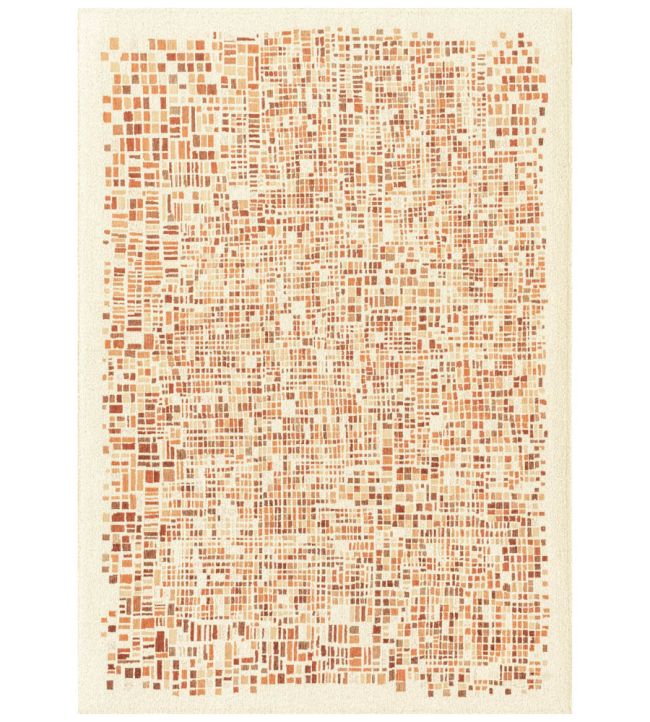 Louis De Poortere Cubik rug Pumpkin 50174-120099 Pumpkin