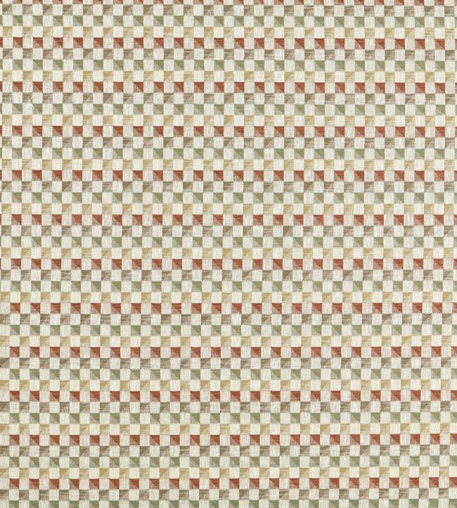 Cubus Fabric by Clarke & Clarke Cinnamon