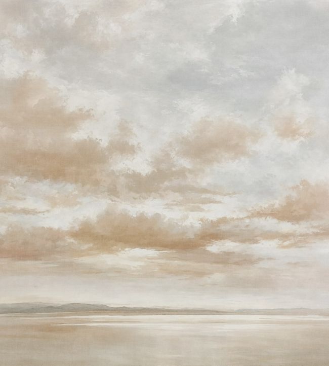 Cumulus Clouds Mural by Coordonne Stone