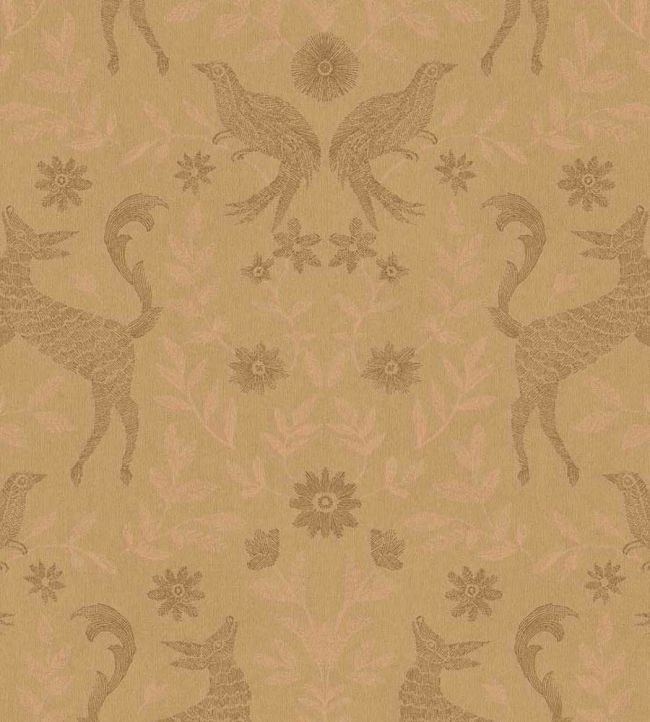Fable Wallpaper by Eijffinger Ochre