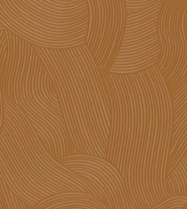 Ripple Wallpaper by Eijffinger Orange/Terracotta
