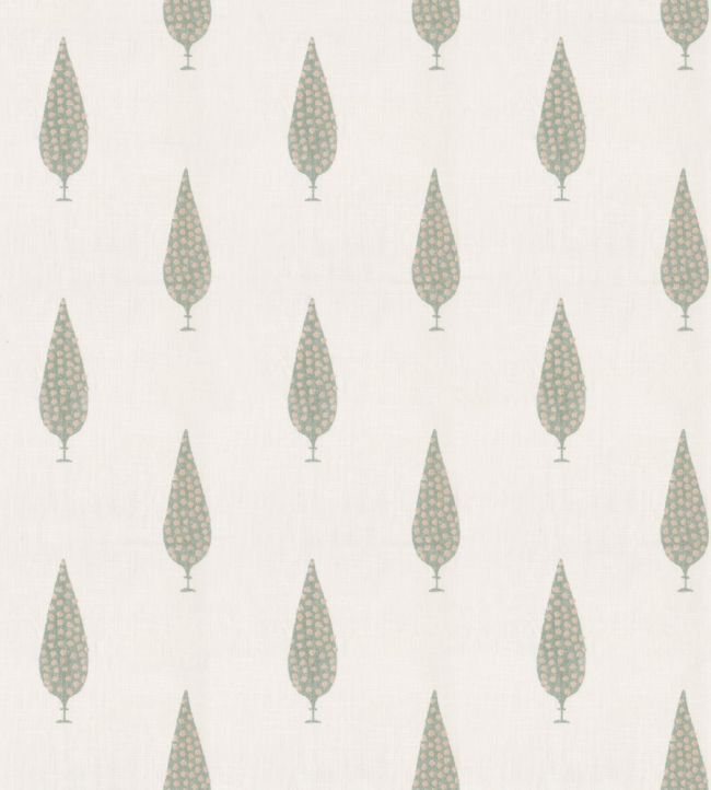 Cypress Fabric by JORO Sky/Blush
