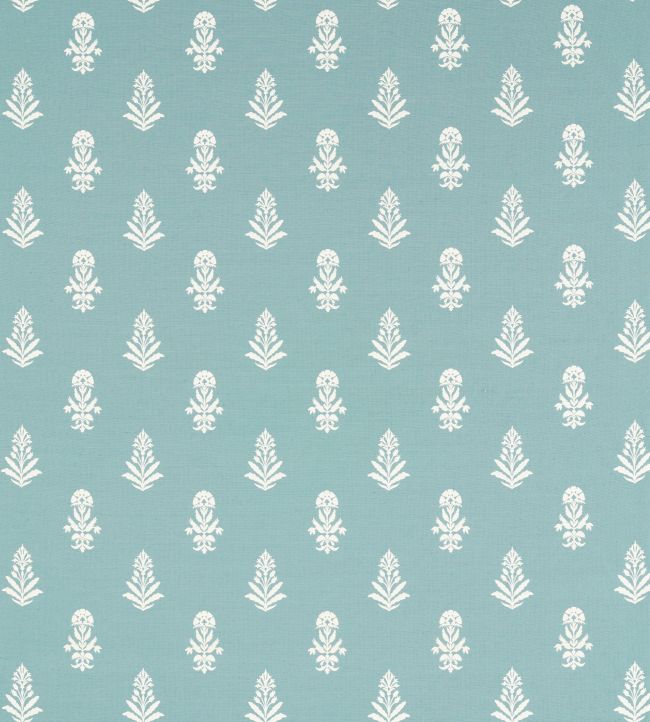 Dabu Fabric by Sanderson Lagoon