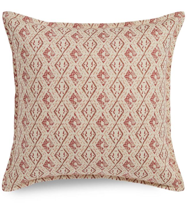 Dacca Cushion 55 x 55cm by James Hare Red/Pink
