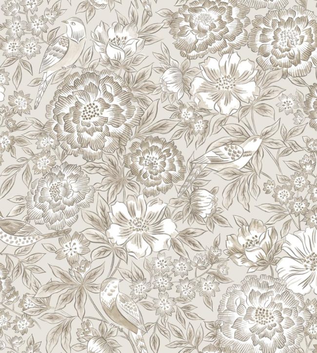 Dagmar Wallpaper by Borastapeter Neutral