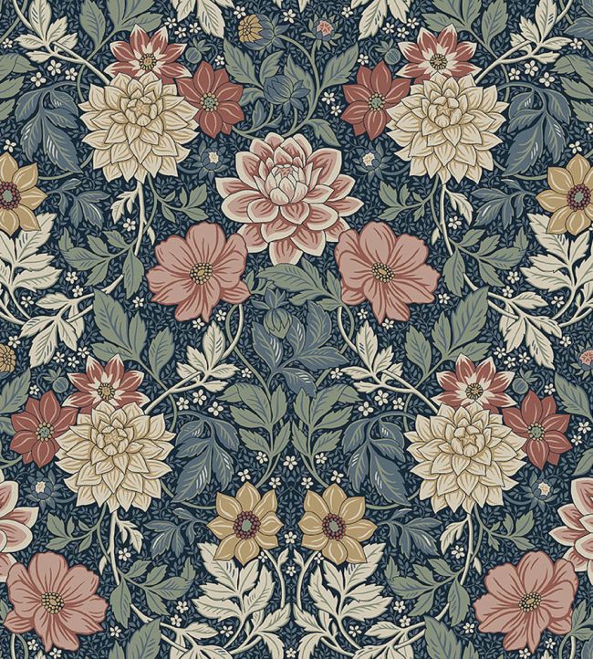 Dahlia Garden Wallpaper by Borastapeter 90