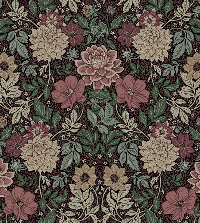 Dahlia Garden Wallpaper by Borastapeter 94