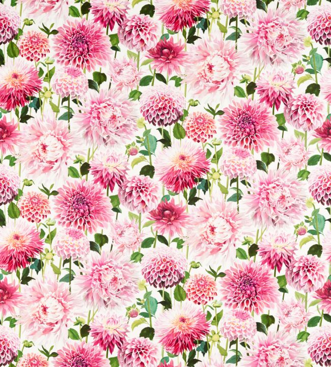 Dahlia Fabric by Harlequin Blossom / Emerald / New?Beginnings