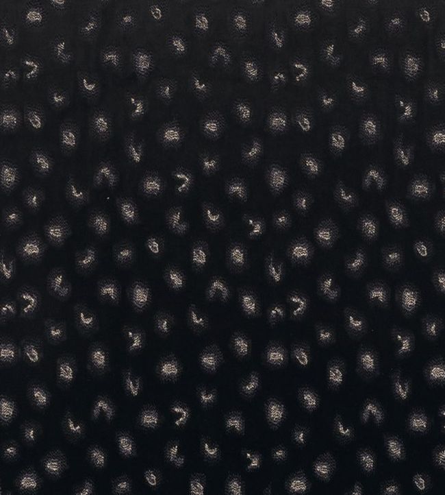 Daim Fabric by Casamance Noir